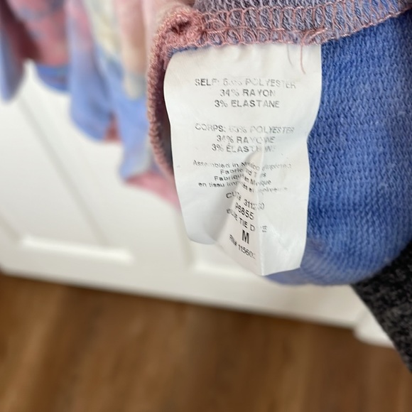 Pink Lily - Tie Dye Romper "Think a Happy Thought" - Picture 9 of 10